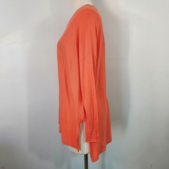 H&M Tunic Sweater Womens Size Small Lightweight Hi Lo Stretch Soft Pullover Top - Picture 5 of 13